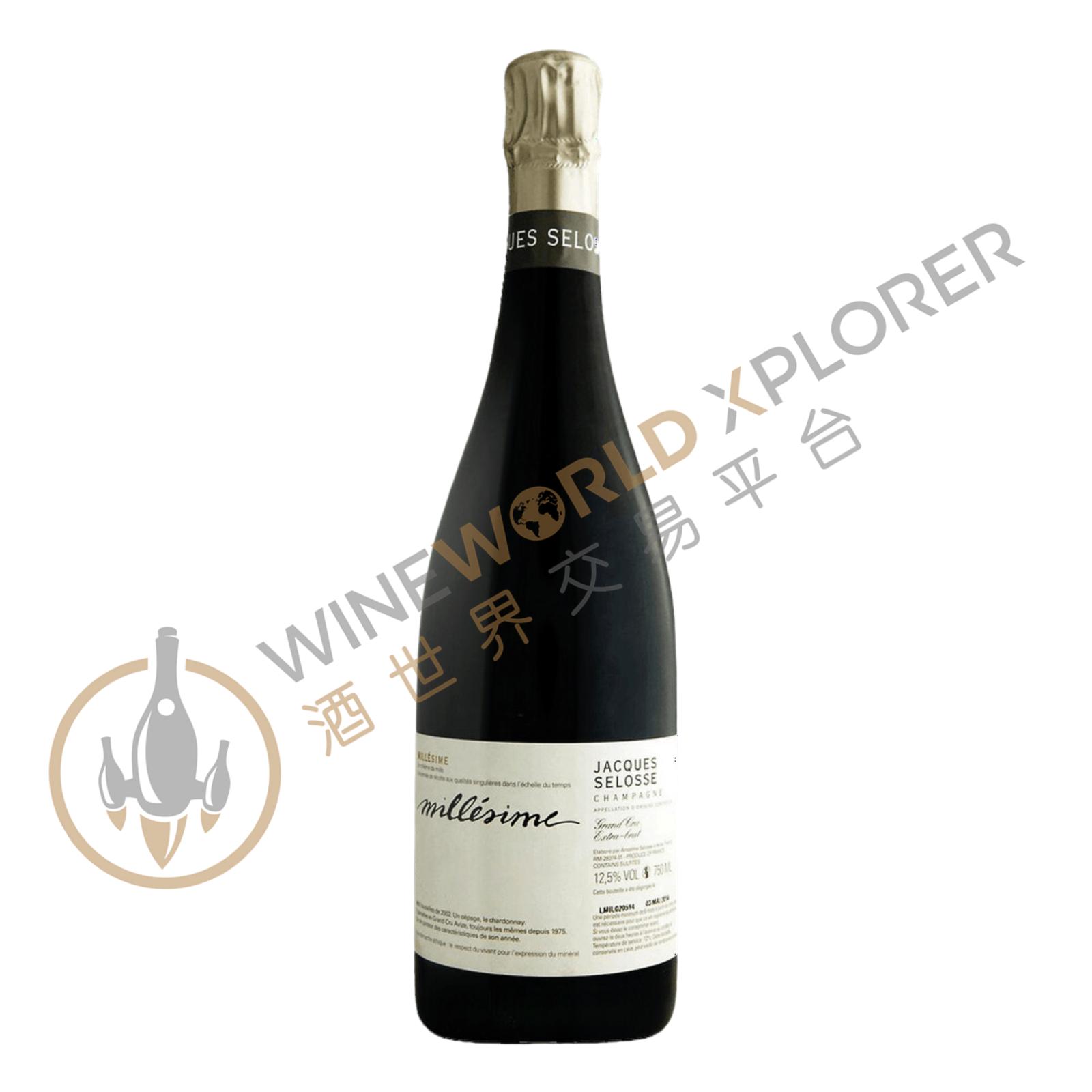 Jacques Selosse, Millesime Grand Cru 2002 - WineWorld Xplorer